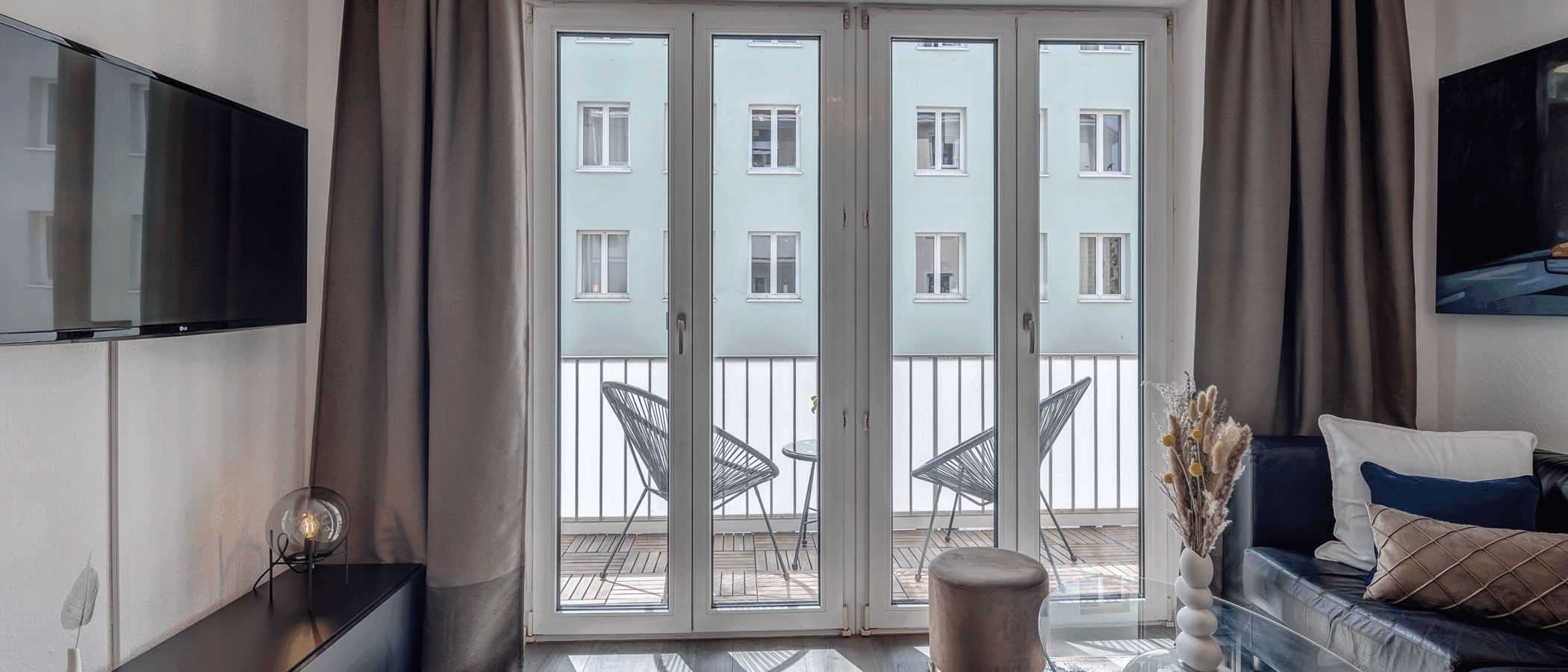 квартира München Maxvorstadt - Universitätsviertel 01 балкон 5930
