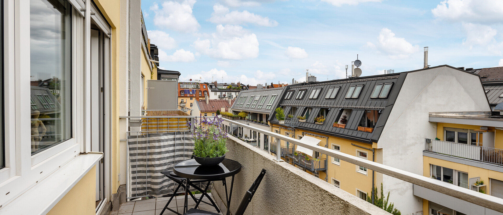 квартира München Glockenbachviertel 02 балкон 5936