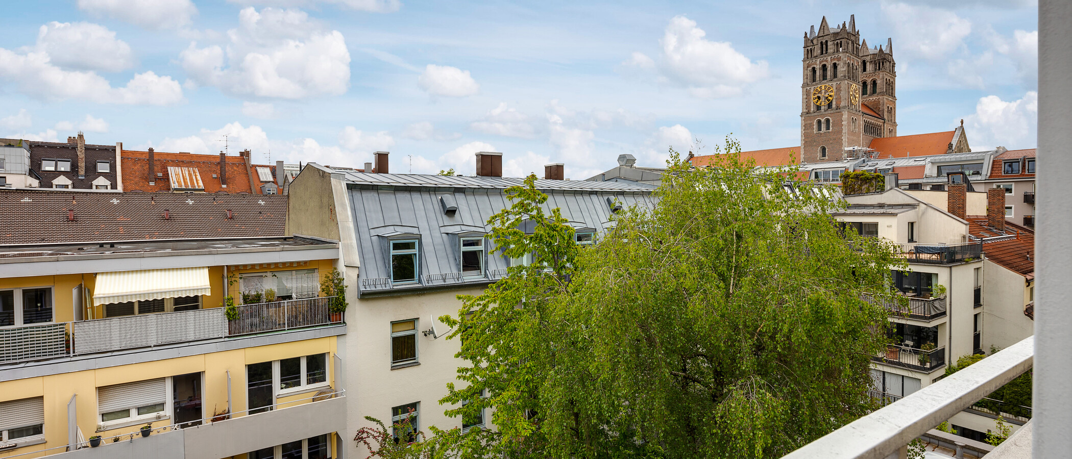 квартира München Glockenbachviertel 01 вид из окна 5936