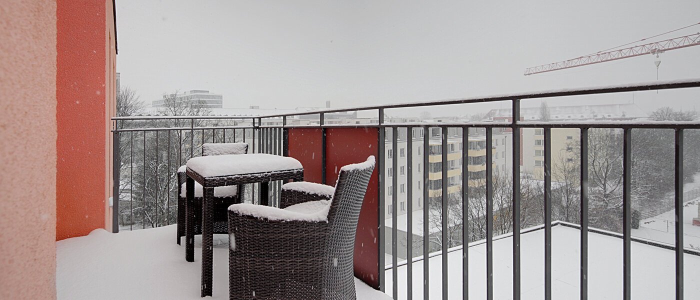 квартира München Haidhausen 01 балкон 5937