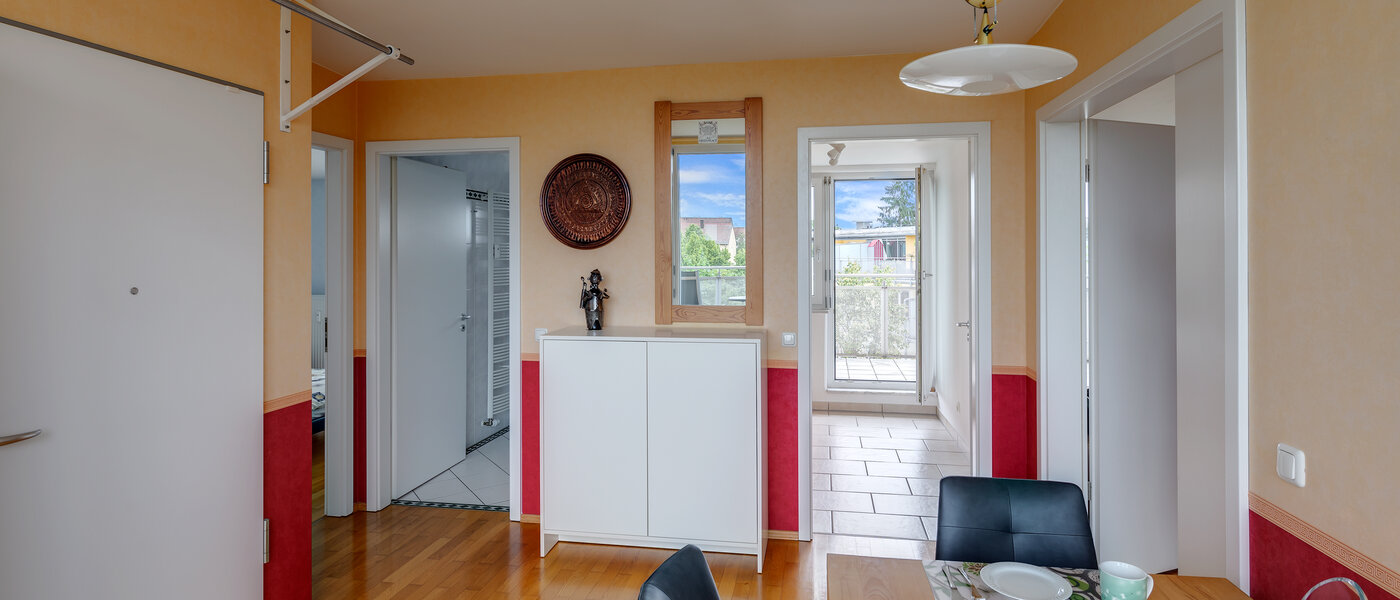 мансардная квартира München Sendling-Westpark 01 коридор 5946