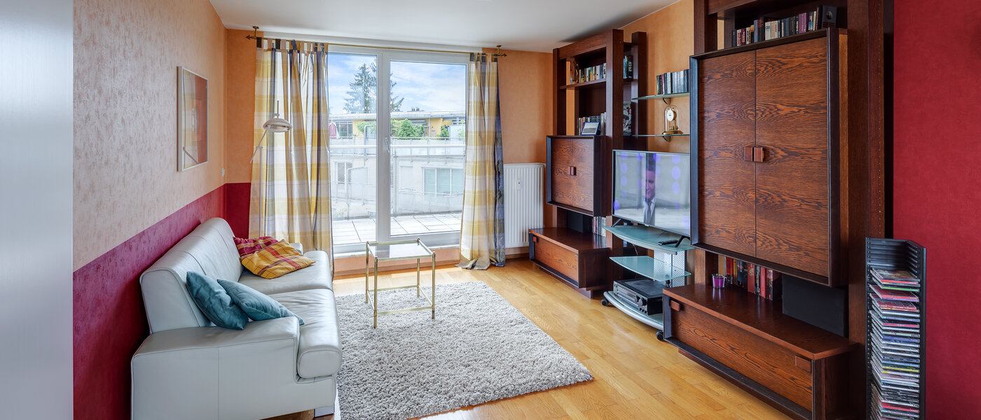 мансардная квартира München Sendling-Westpark 01 жилое пространство 5946