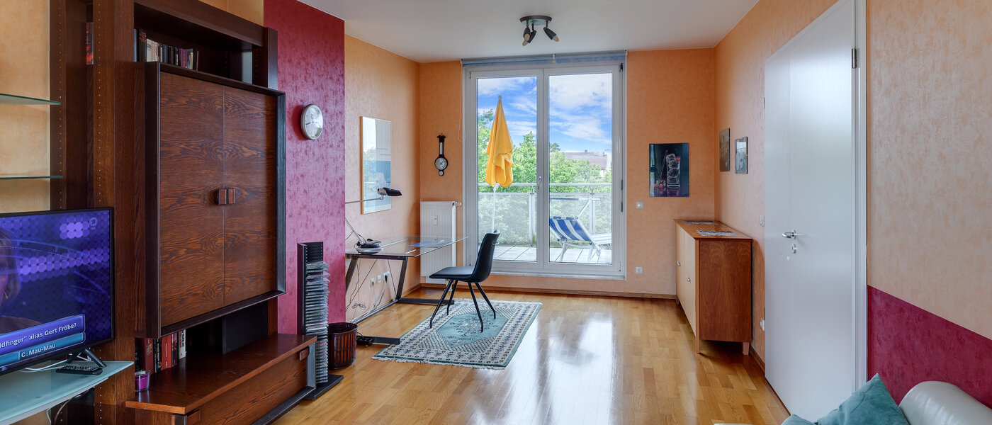 мансардная квартира München Sendling-Westpark 02 жилое пространство 5946