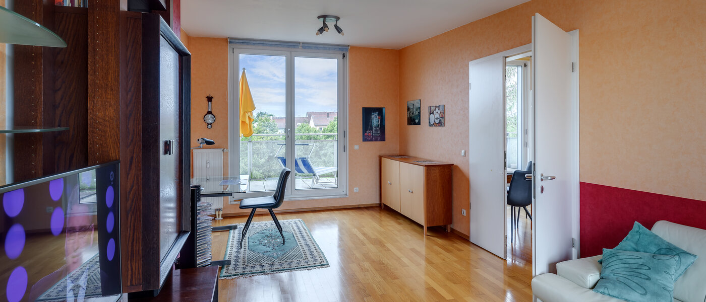 мансардная квартира München Sendling-Westpark 03 жилое пространство 5946