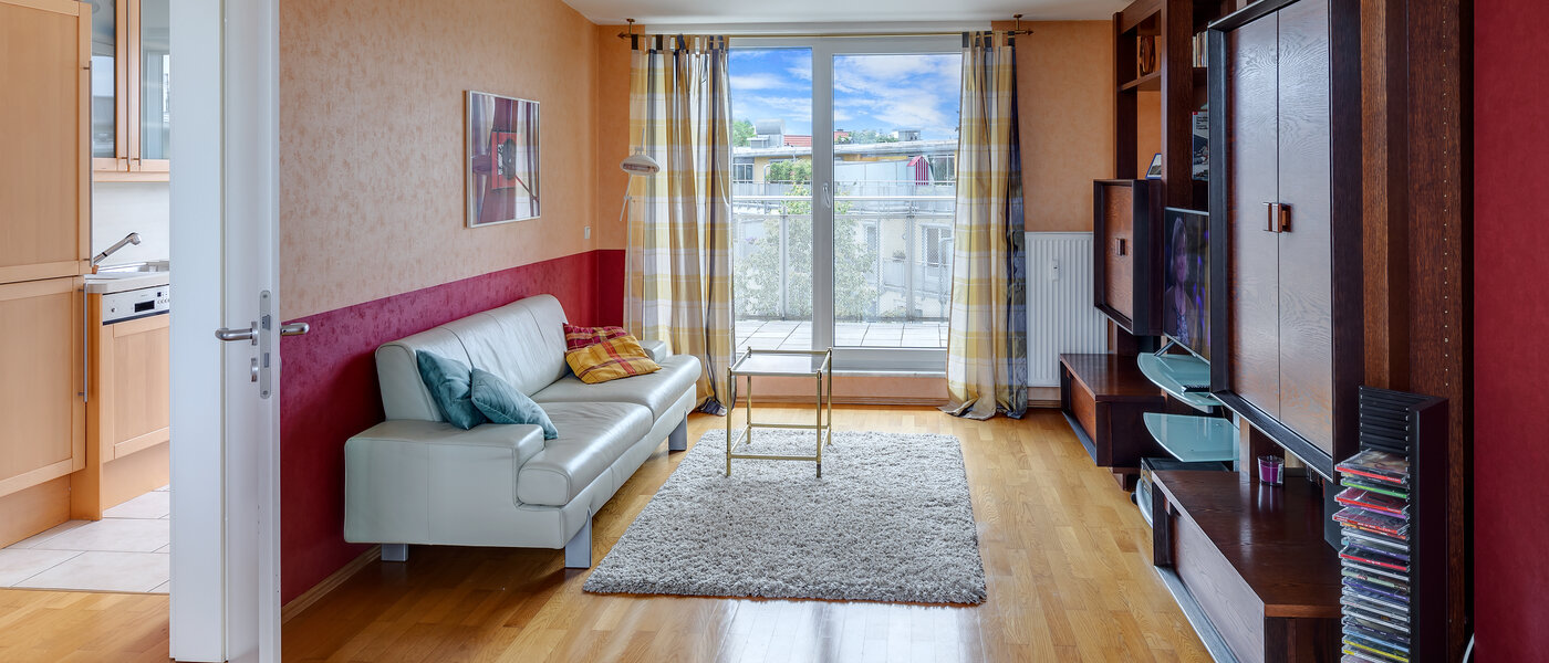 мансардная квартира München Sendling-Westpark 04 жилое пространство 5946