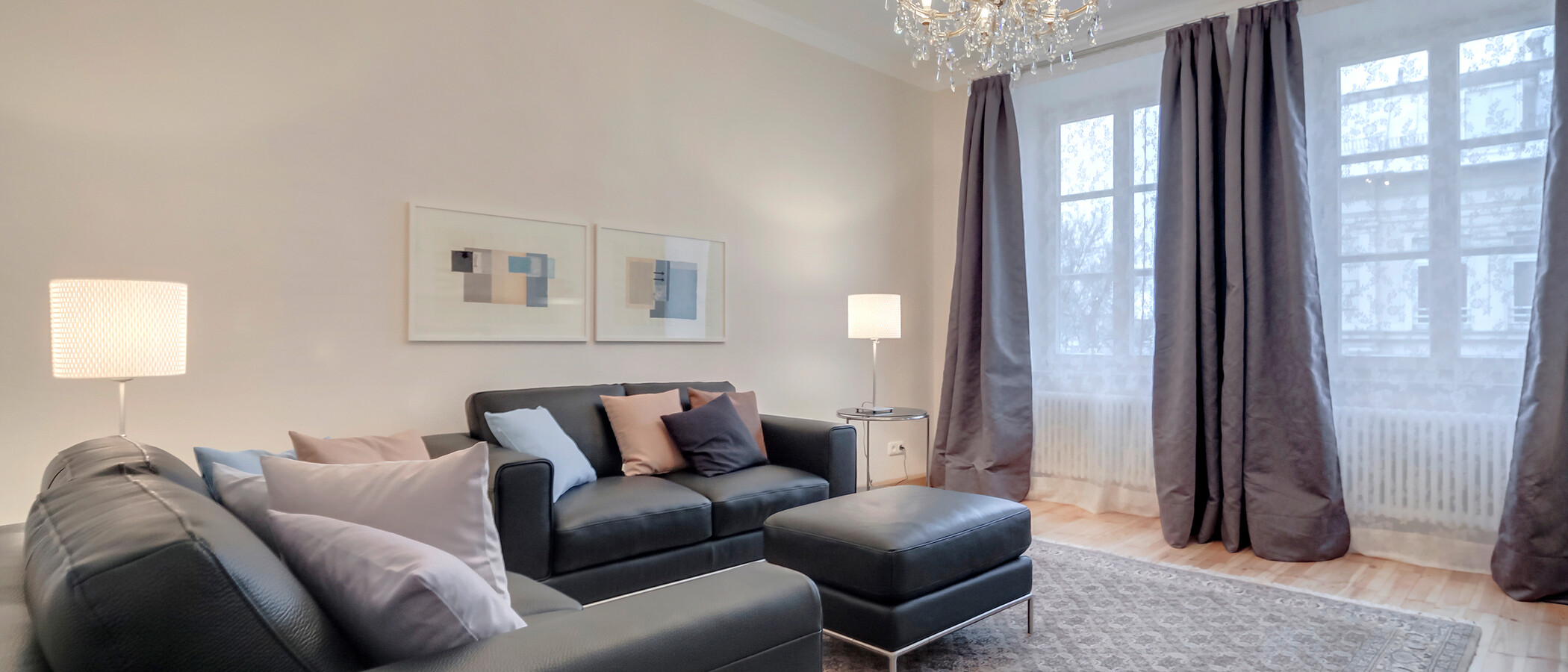 квартира München Altstadt 01 гостиная 5948