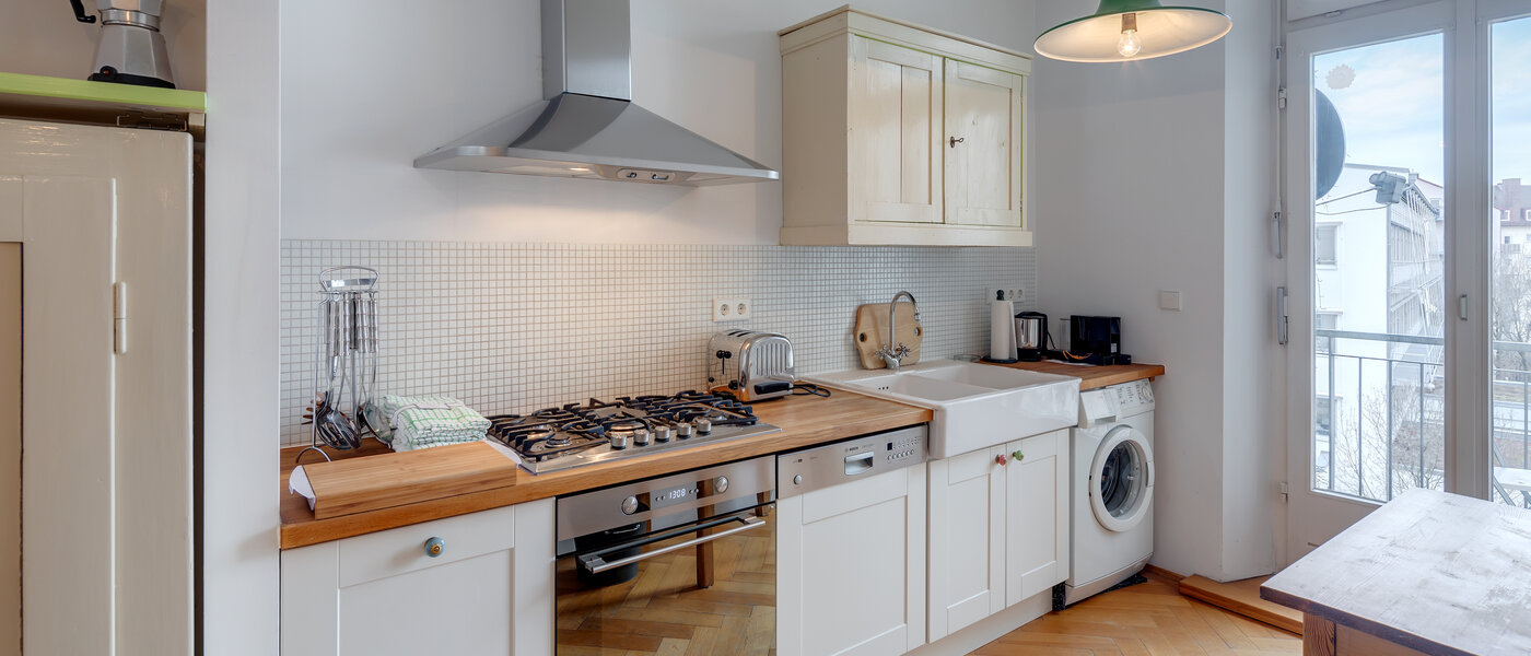 квартира München Isarvorstadt 01 кухня 5949