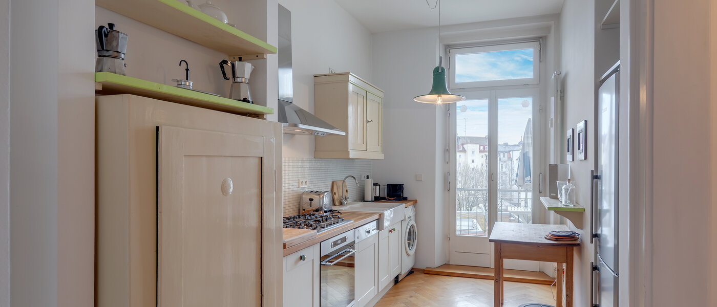 квартира München Isarvorstadt 03 кухня 5949