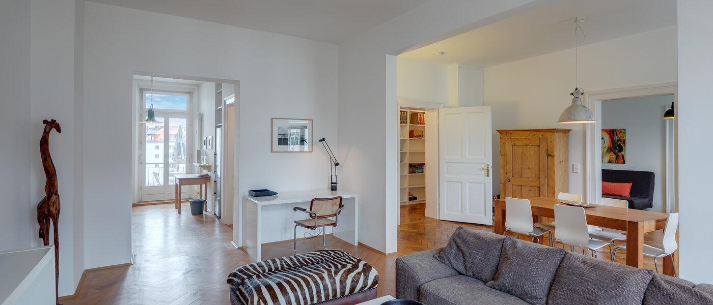 квартира München Isarvorstadt 03 жилое пространство 5949