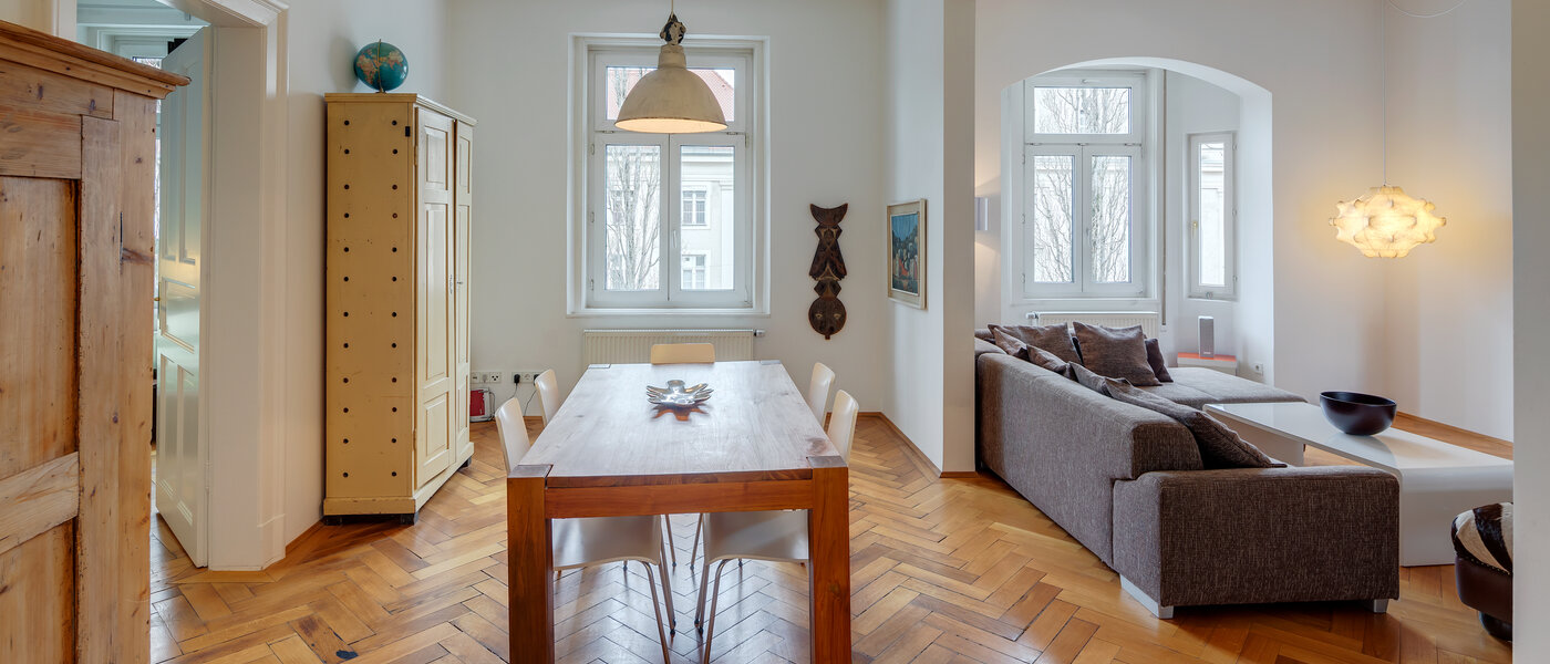 квартира München Isarvorstadt 01 обеденная зона 5949