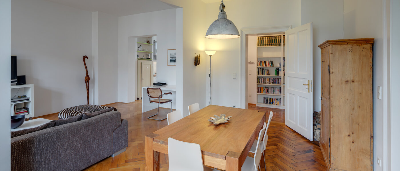 квартира München Isarvorstadt 02 обеденная зона 5949