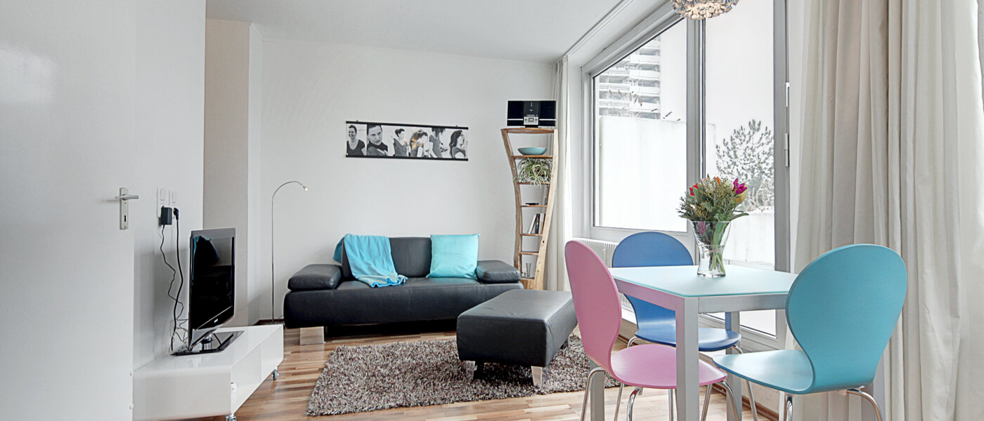 квартира München Moosach 01 жилое пространство 5951