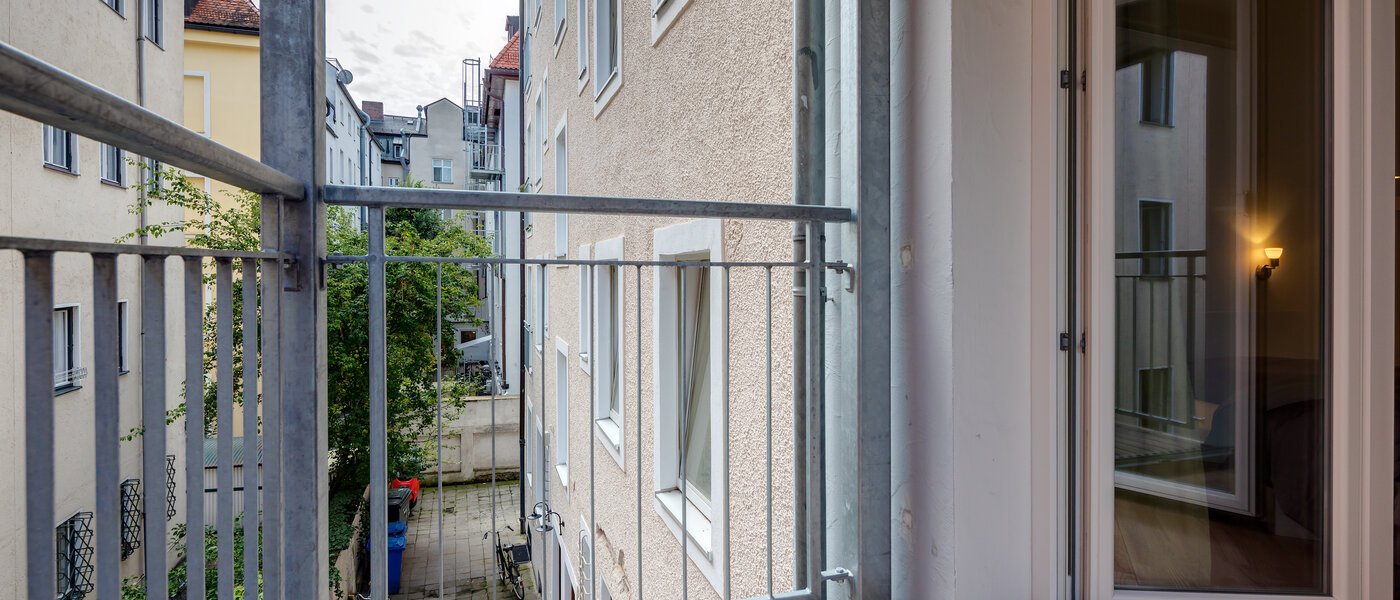 квартира München Schwabing 03 балкон 5987