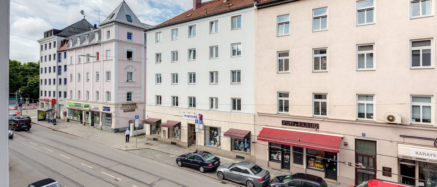 квартира München Schwabing 02 вид из окна 5987