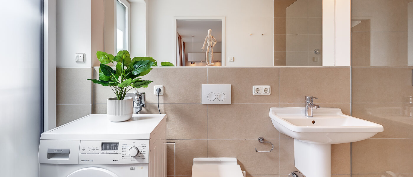 квартира München Großhadern 02 ванная комната 6000