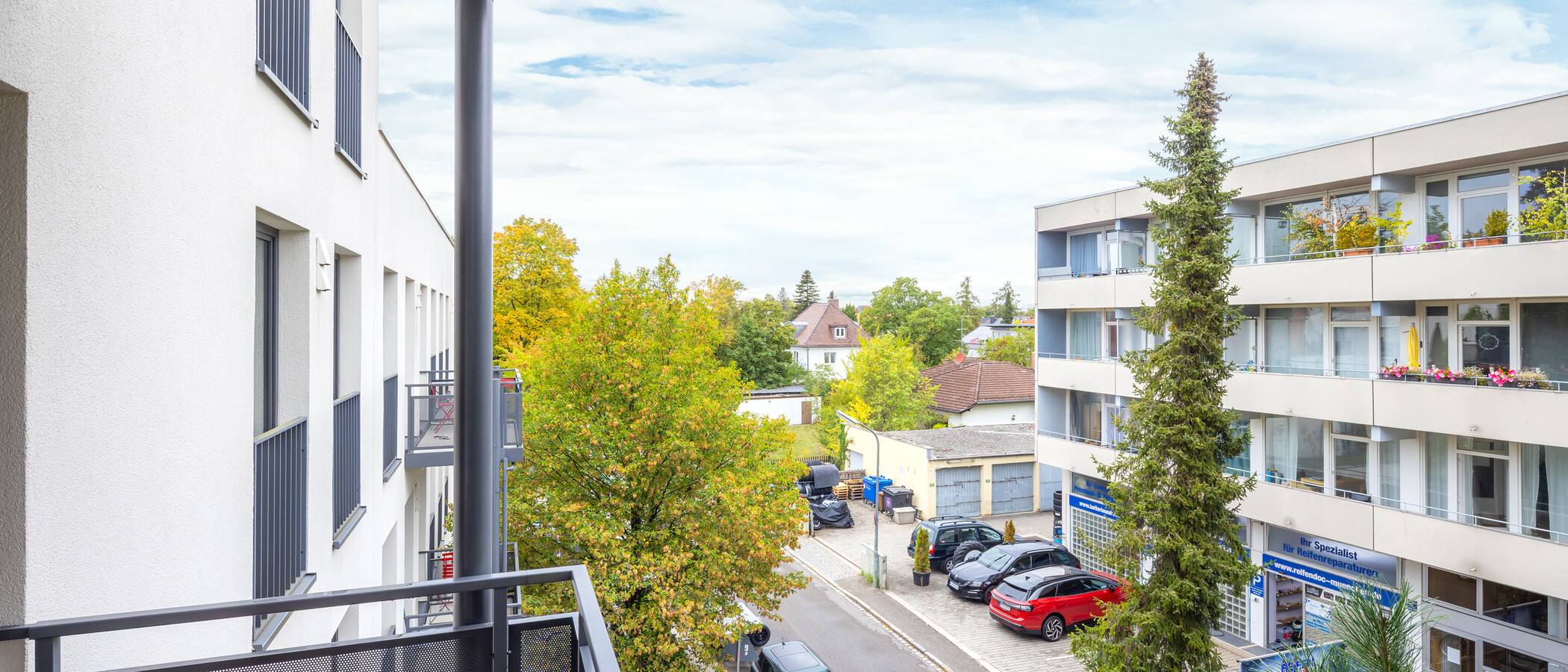квартира München Großhadern 01 вид из окна 6004
