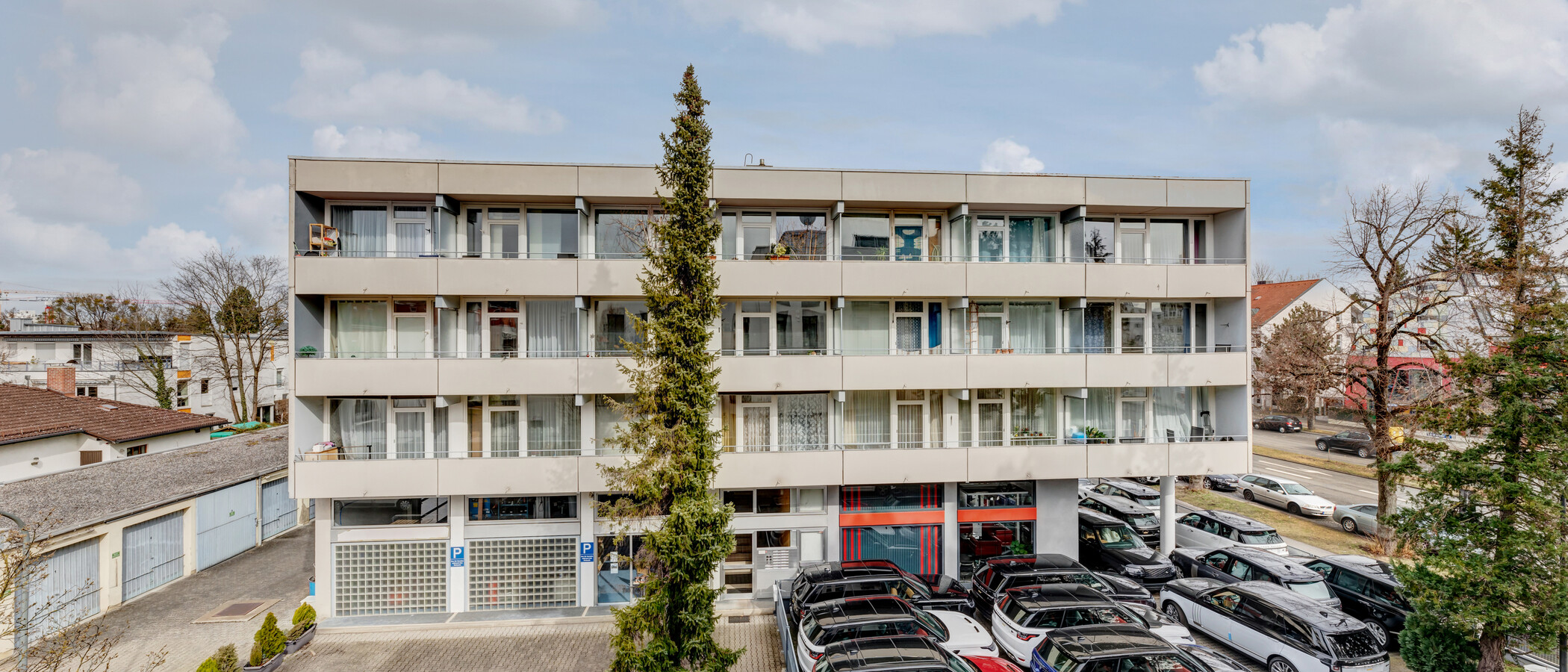 квартира München Großhadern 01 вид из окна 6006