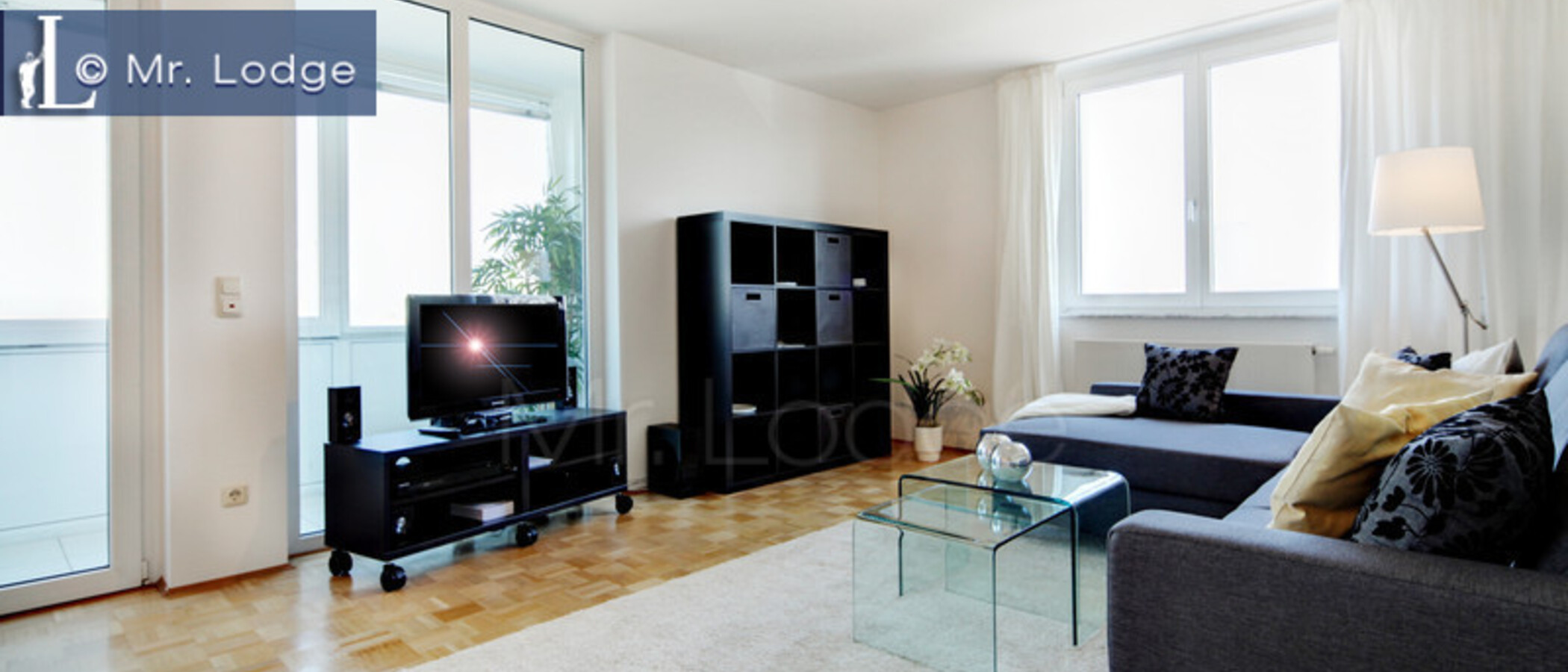 квартира München Alte Heide 02 гостиная 6057