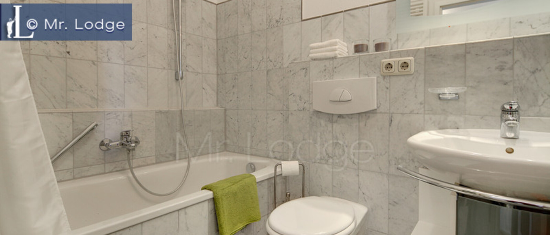 квартира München Alte Heide 01 ванная комната 6057