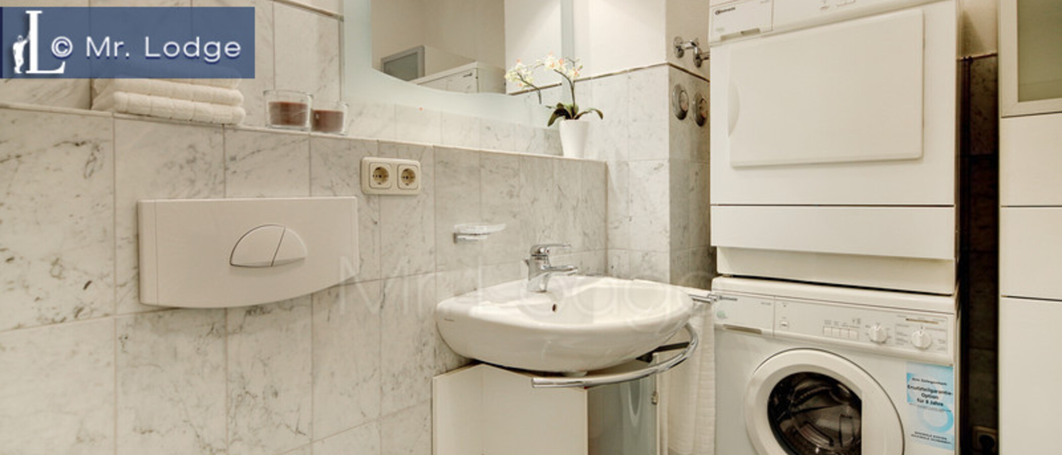 квартира München Alte Heide 03 ванная комната 6057