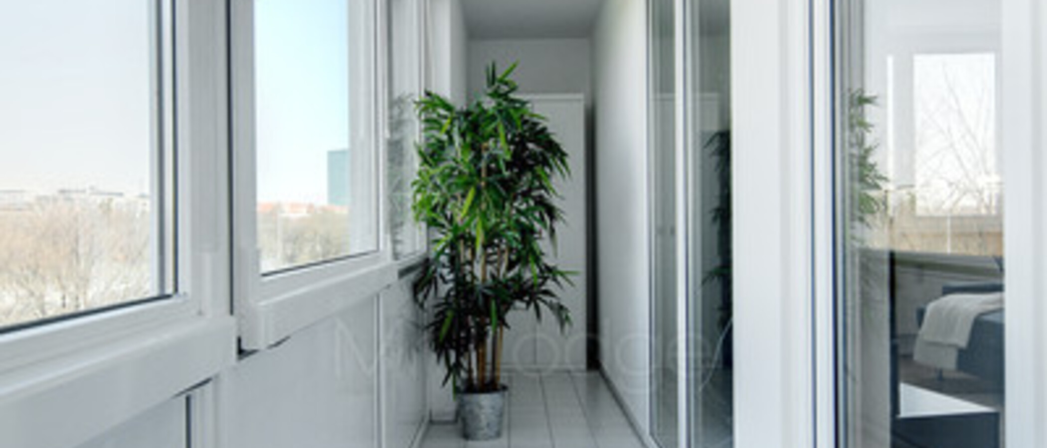 квартира München Alte Heide 02 застекленная терраса 6057