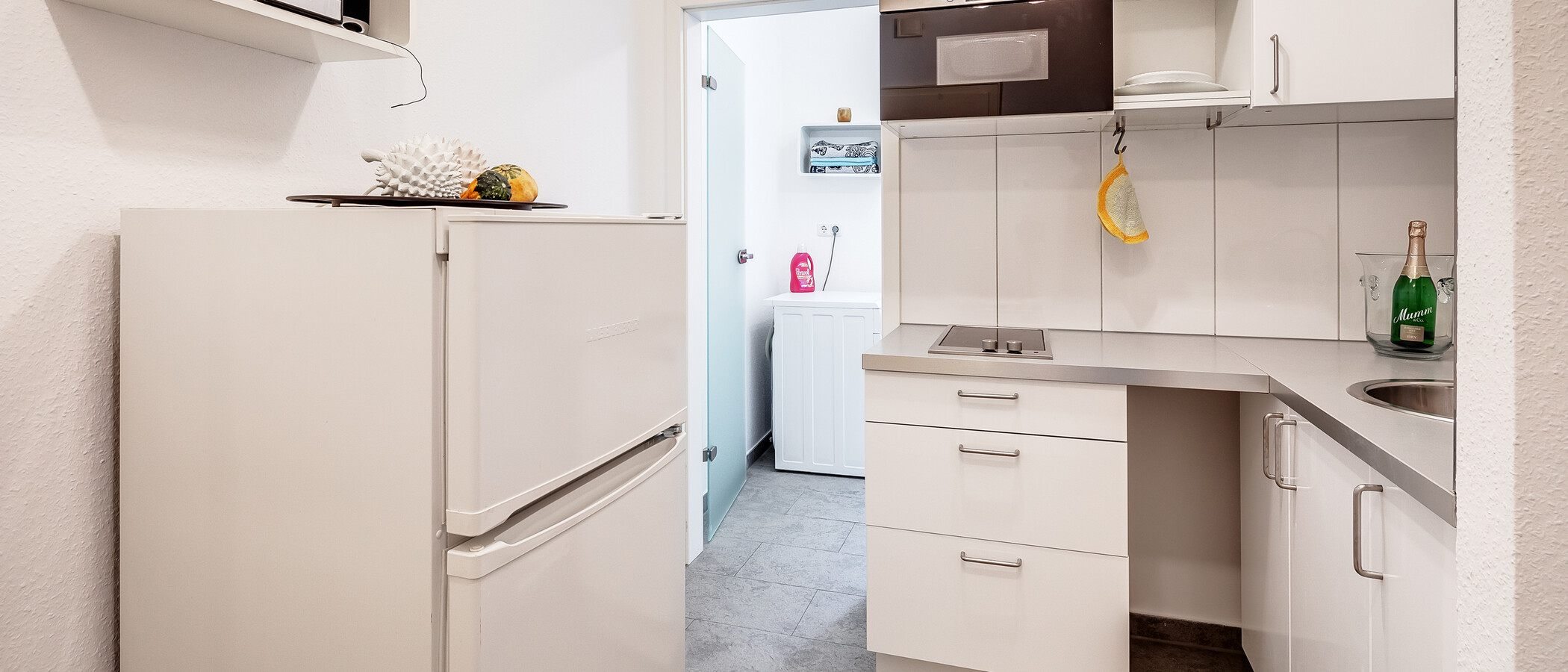 квартира München Schwabing-West (rund um den Hohenzollernplatz) 02 кухня 6071