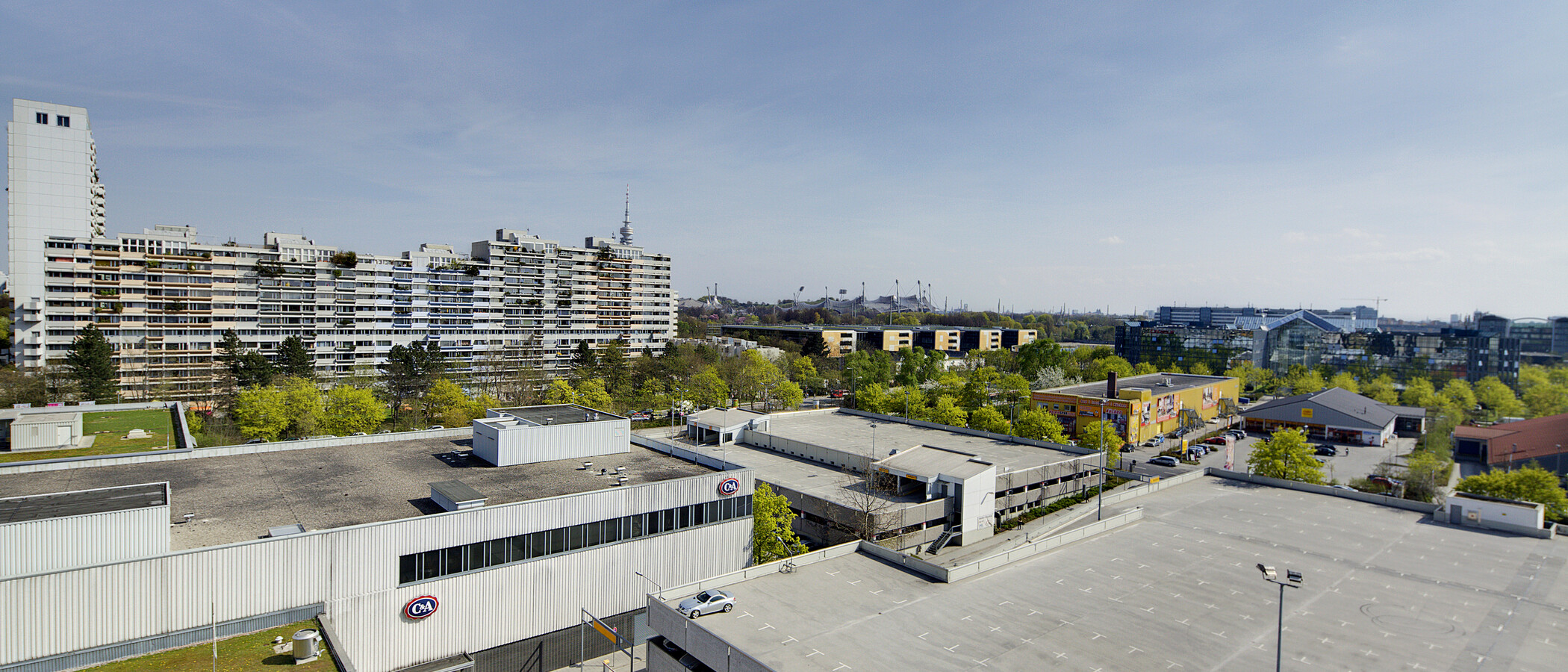 квартира München Moosach 02 вид из окна 6091