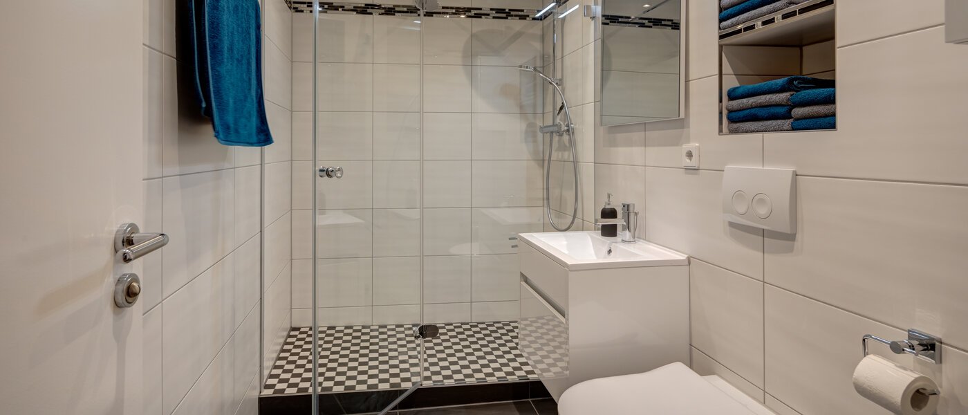 квартира München Haidhausen 01 ванная комната 6140