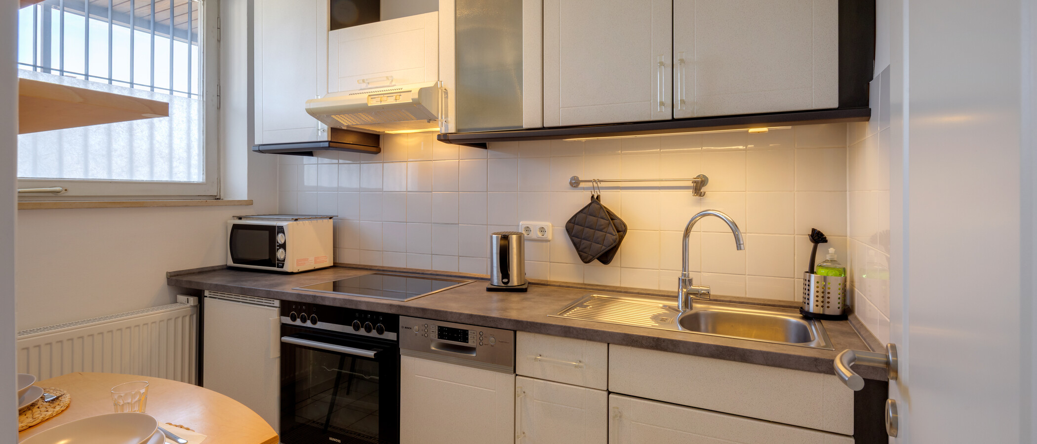 квартира München Maxvorstadt - Universitätsviertel 01 кухня 616