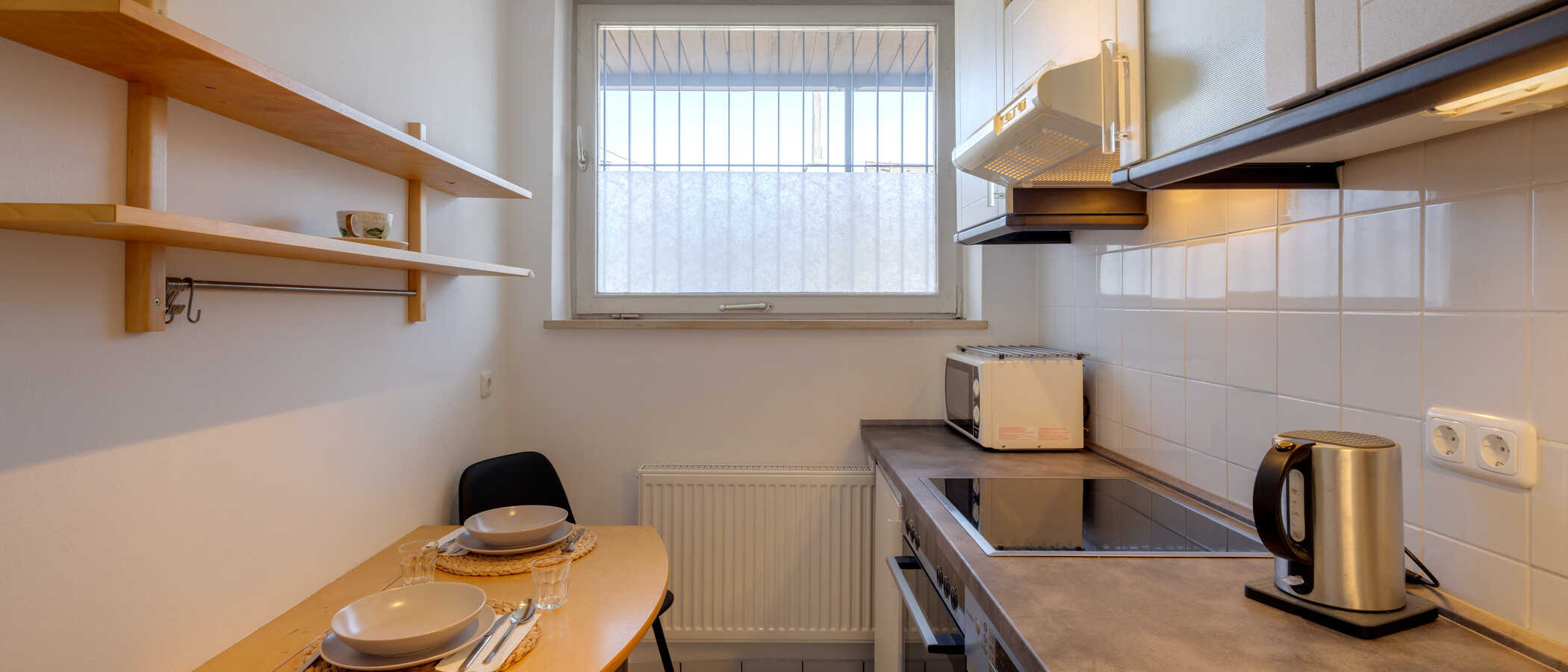 квартира München Maxvorstadt - Universitätsviertel 02 кухня 616