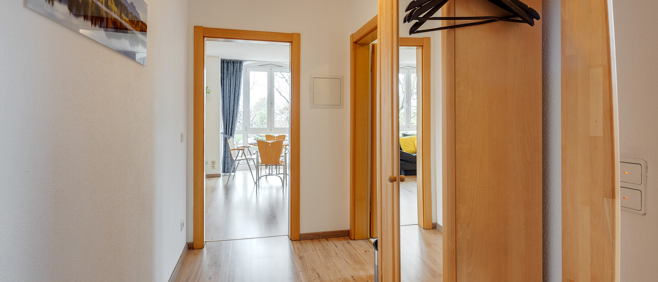 мансардная квартира München Waldtrudering 02 коридор 6182
