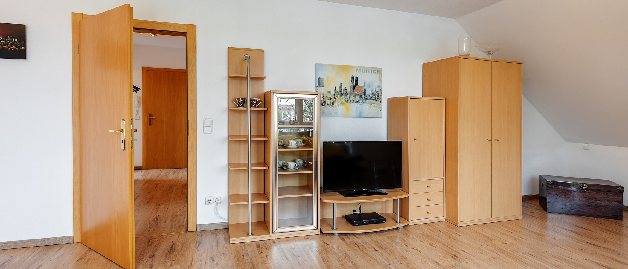 мансардная квартира München Waldtrudering 04 жилое пространство 6182