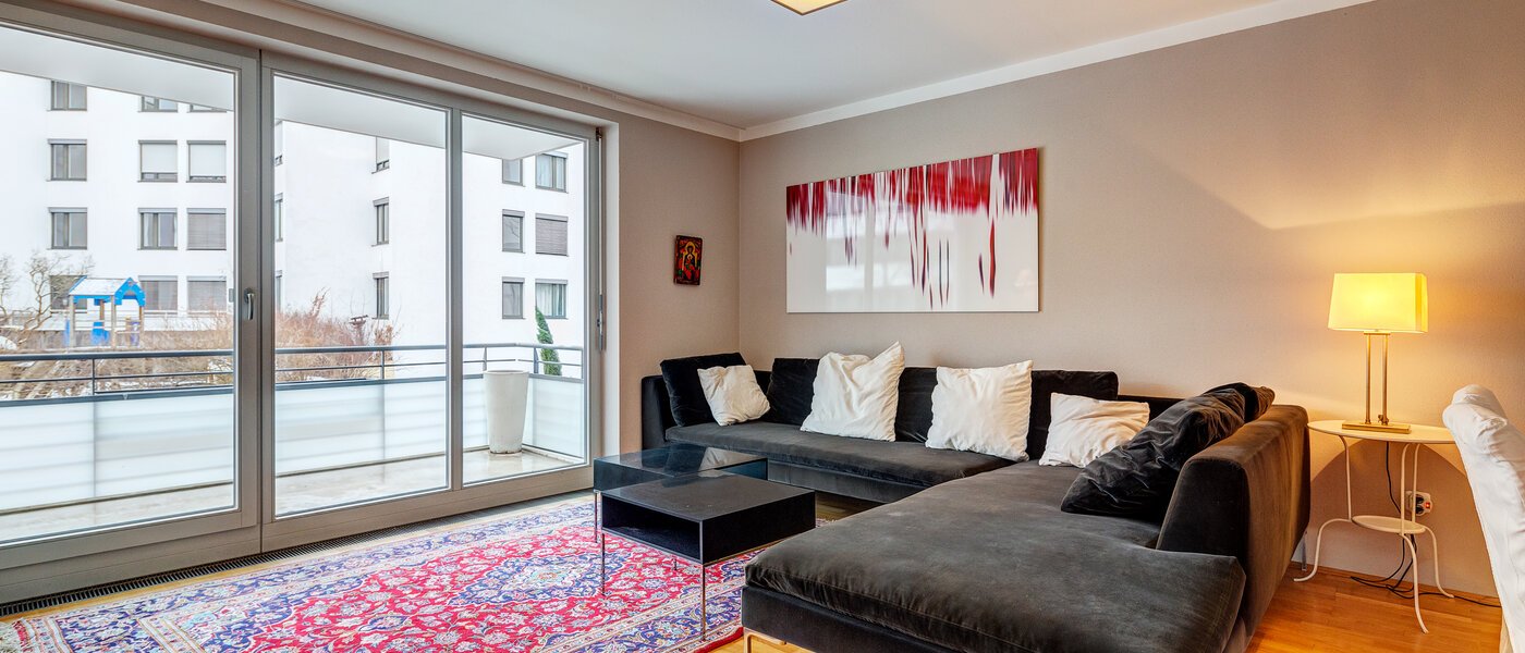 квартира München Bogenhausen 01 гостиная 6185