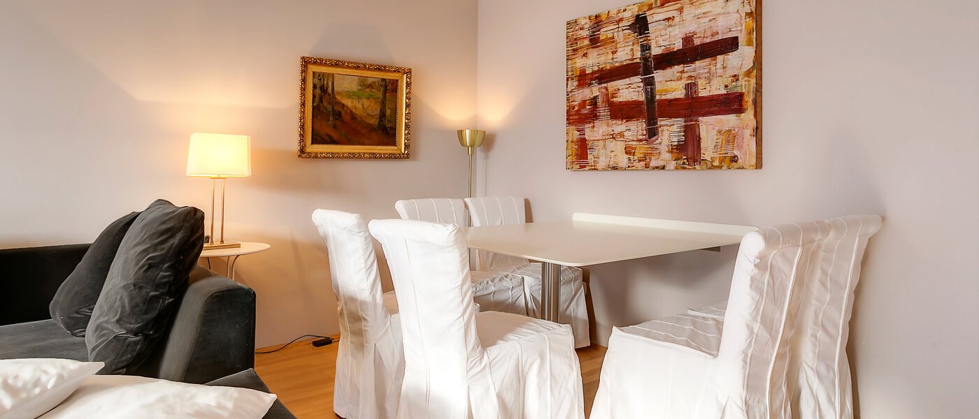 квартира München Bogenhausen 03 гостиная 6185