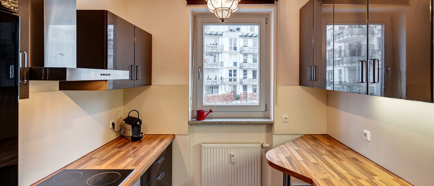 квартира München Bogenhausen 01 кухня 6185