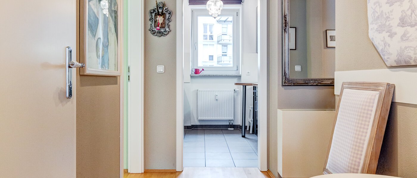 квартира München Bogenhausen 02 коридор 6185