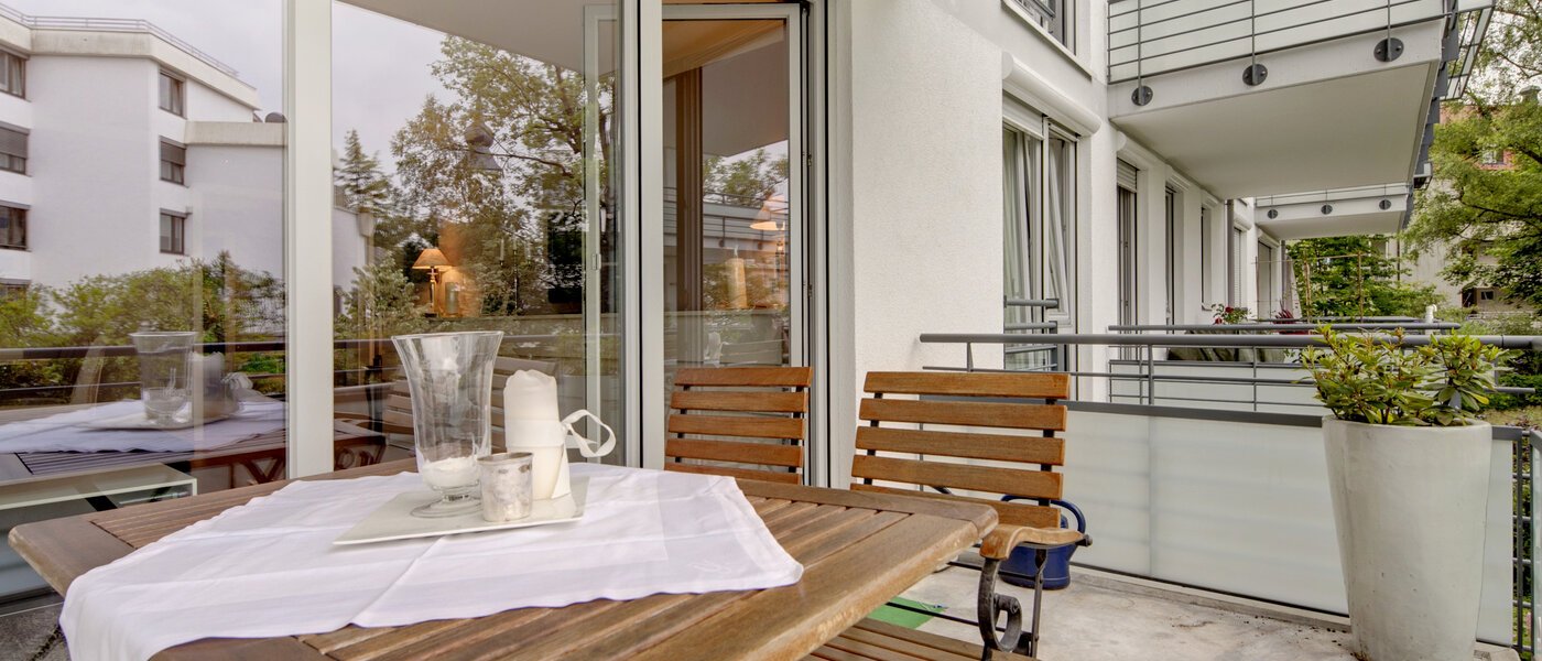 квартира München Bogenhausen 01 балкон 6185