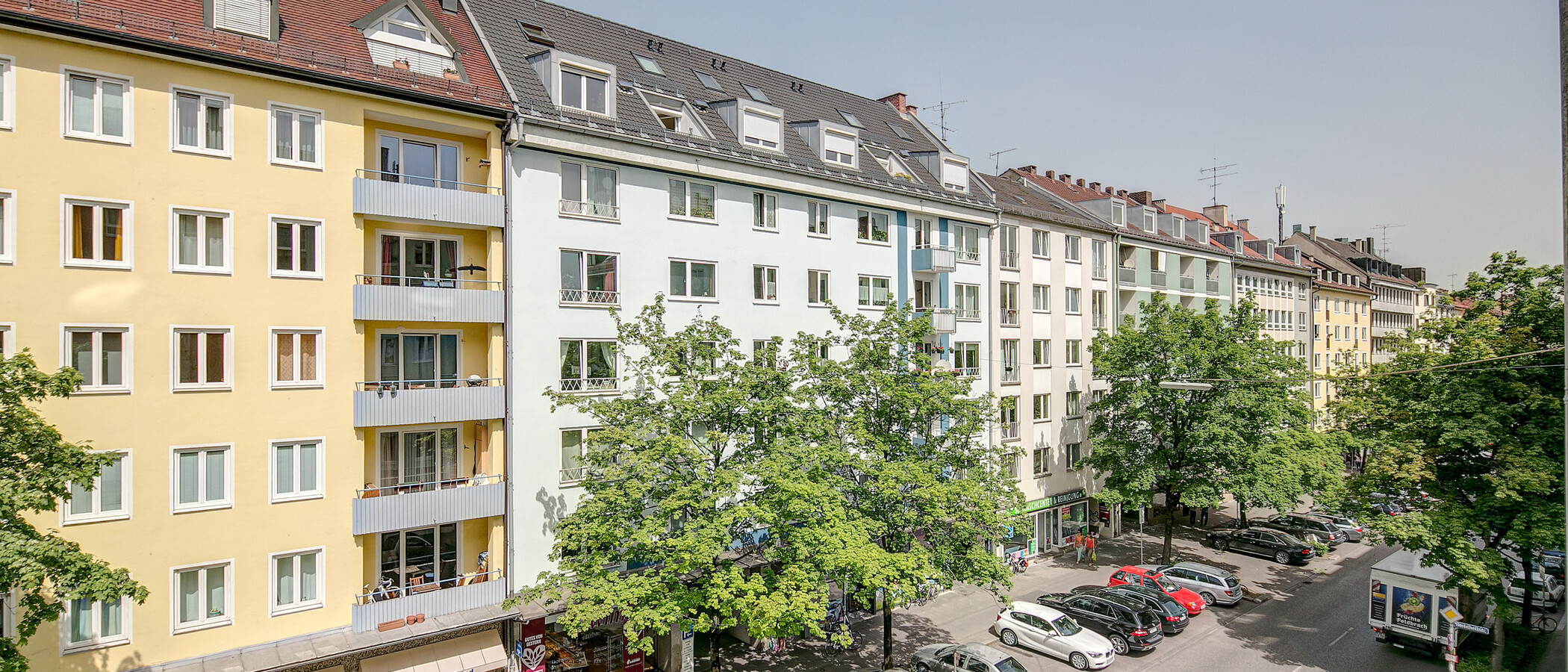 квартира München Maxvorstadt - Westen 02 вид из окна 6196