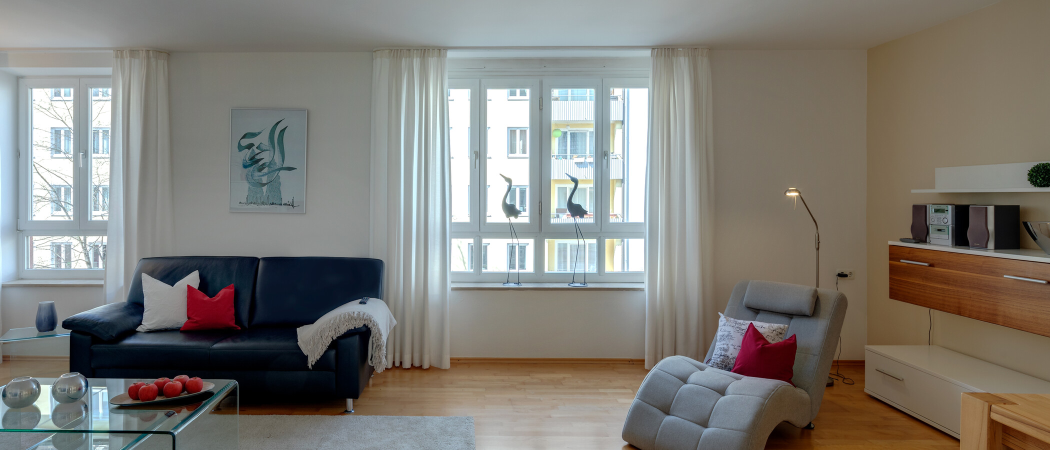 квартира München Maxvorstadt - Westen 02 жилое пространство 6196