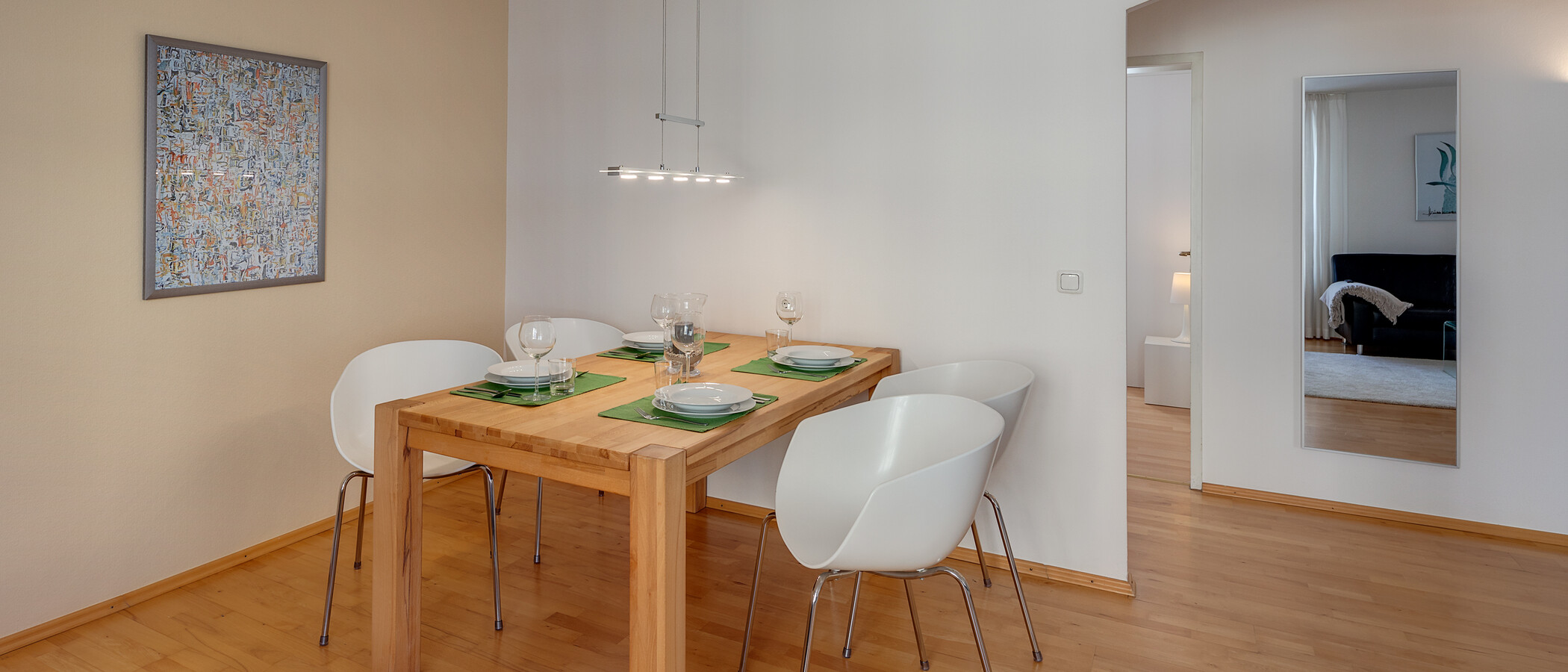 квартира München Maxvorstadt - Westen 04 жилое пространство 6196