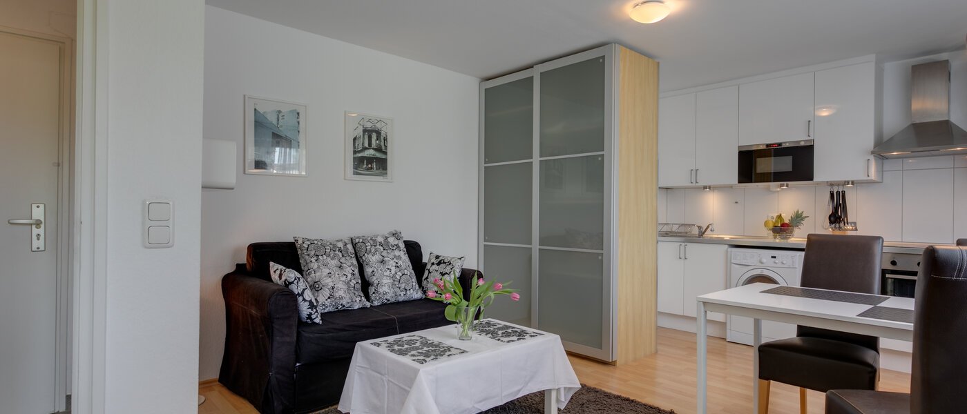 квартира München Maxvorstadt - Universitätsviertel 02 жилое пространство 6205