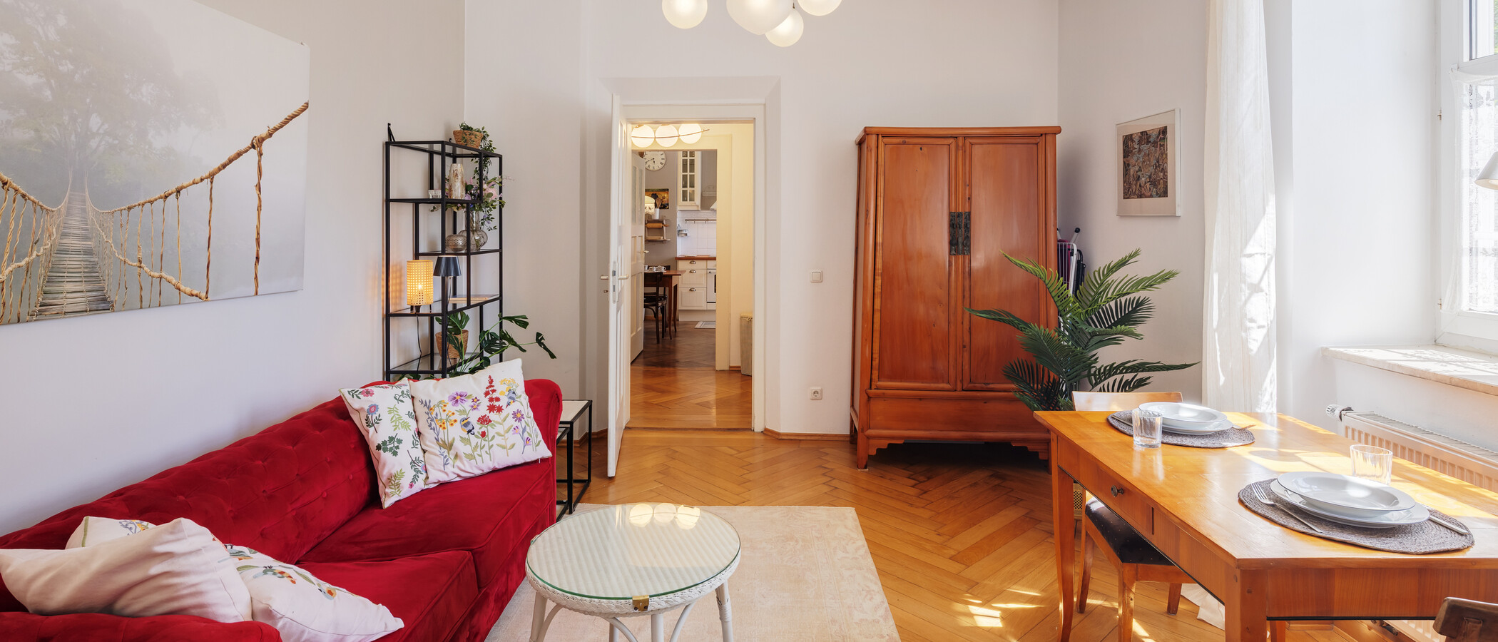 квартира München Laim 03 гостиная 6218
