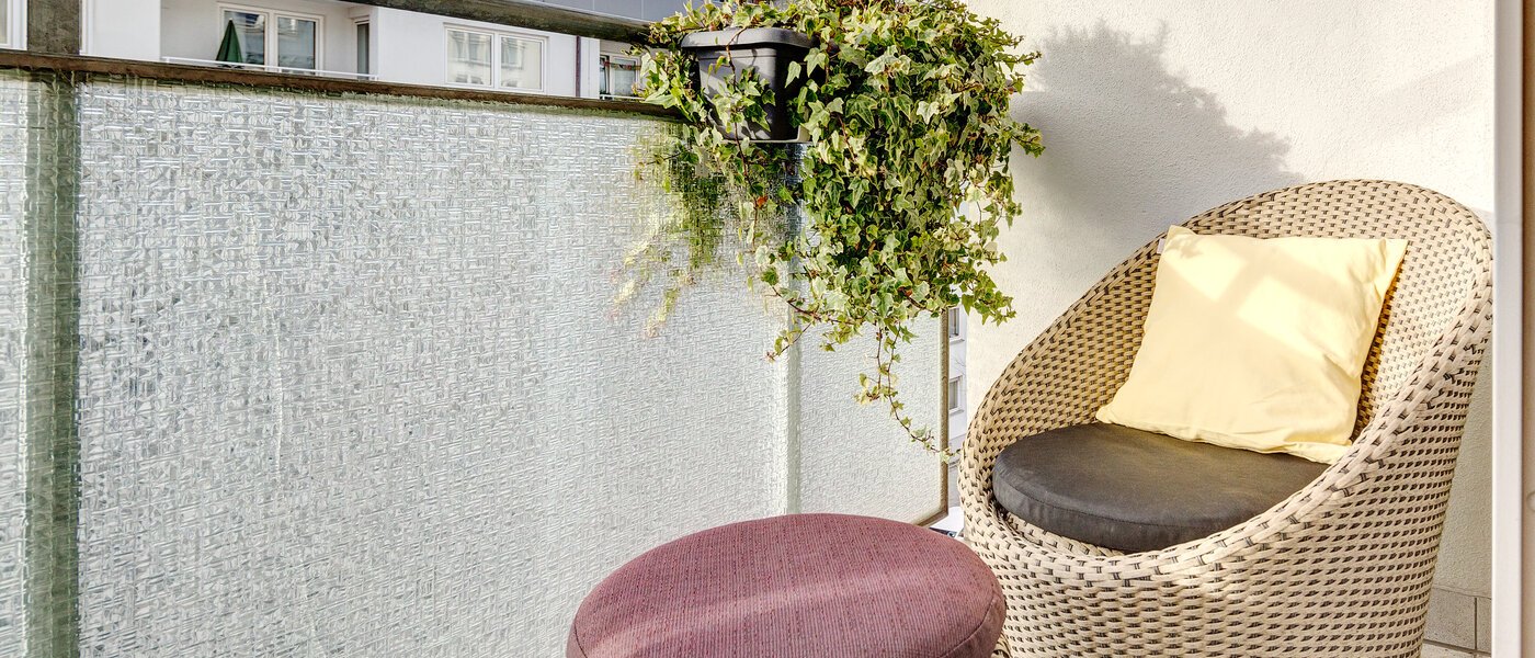 квартира München Schwabing (rechts der Leopoldstraße) 01 балкон 6219