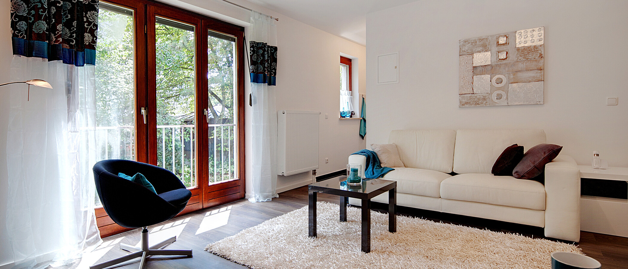 квартира München Schwabing - Alte Heide 02 гостиная 6261