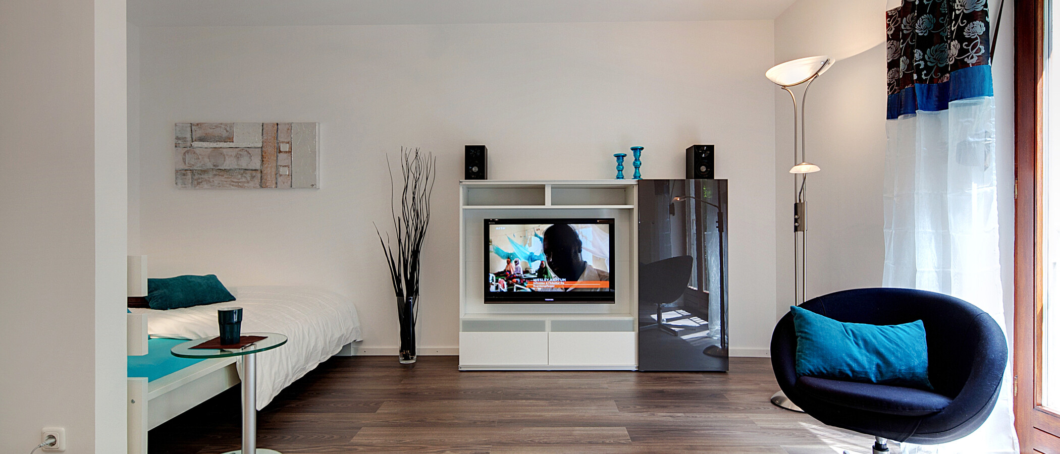 квартира München Schwabing - Alte Heide 03 гостиная 6261