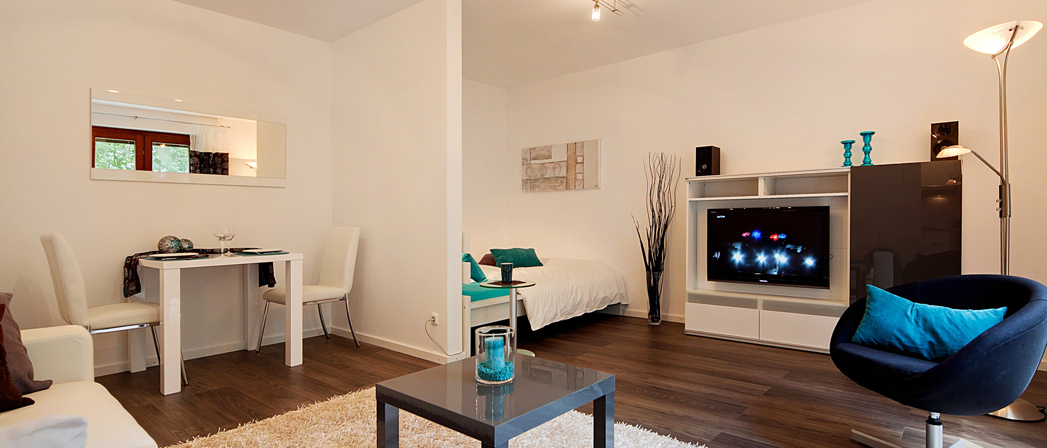 квартира München Schwabing - Alte Heide 04 гостиная 6261