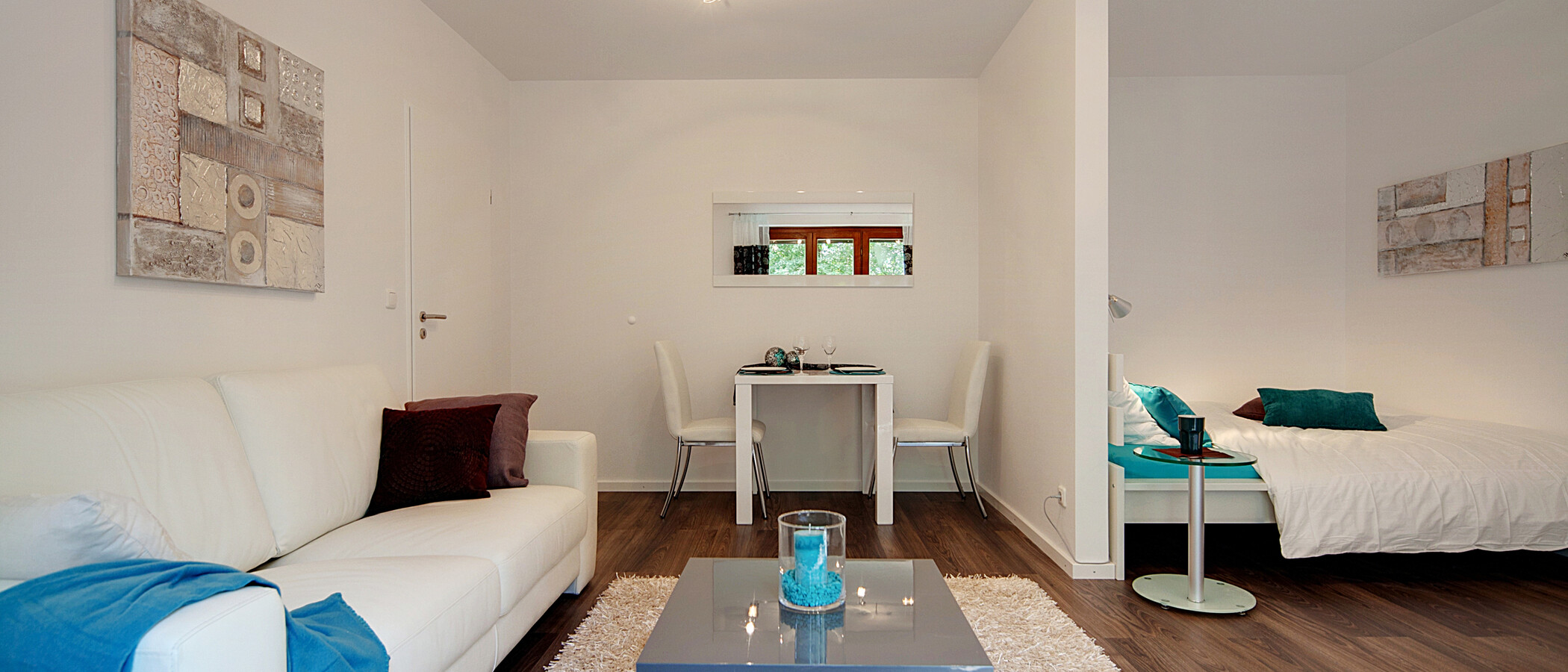 квартира München Schwabing - Alte Heide 05 гостиная 6261