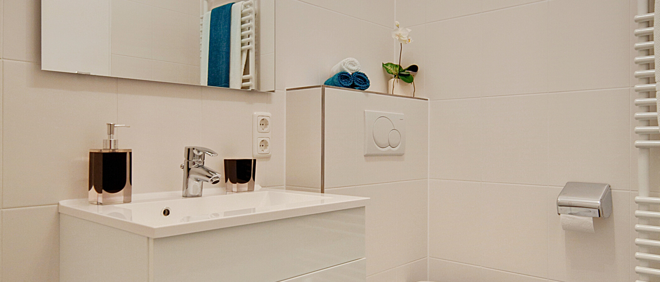 квартира München Schwabing - Alte Heide 02 ванная комната 6261