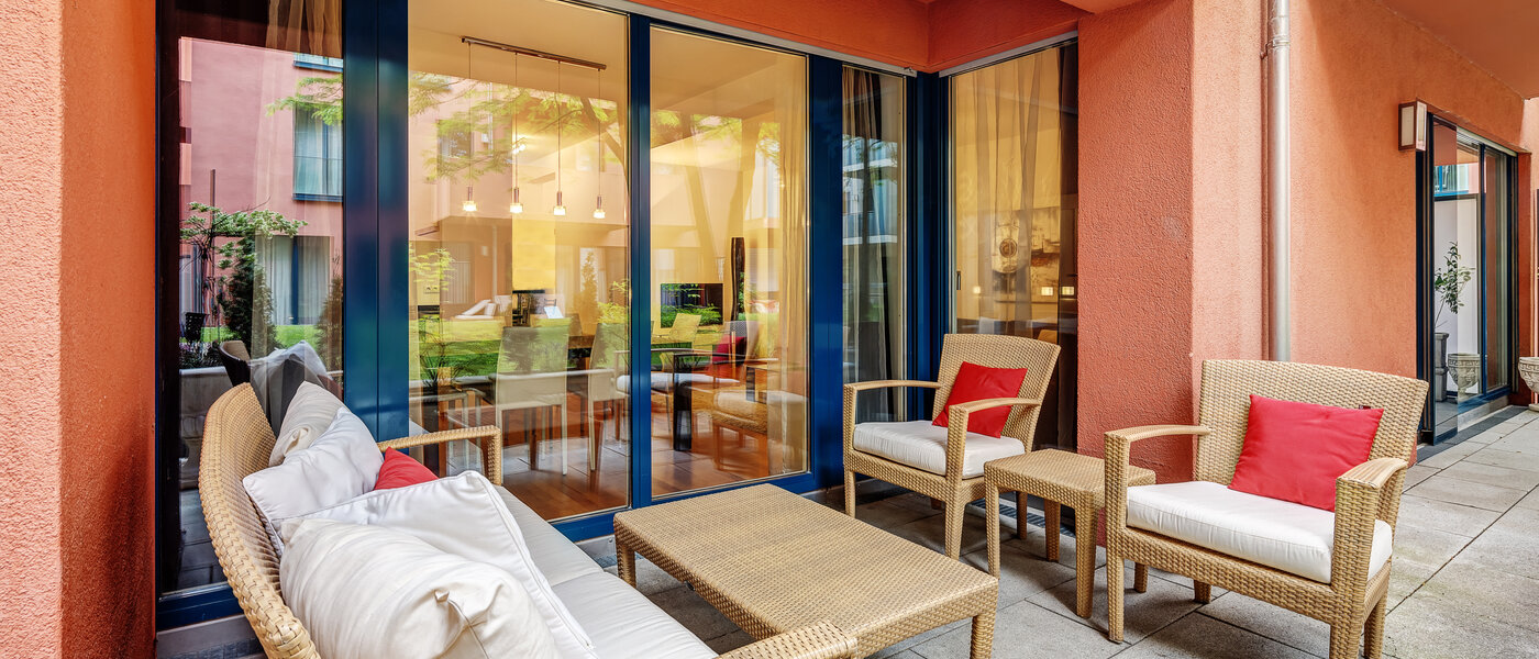 квартира München Schwabing-Nord (zw. Leopoldstraße & Englischen Garten) 02 терраса 6300