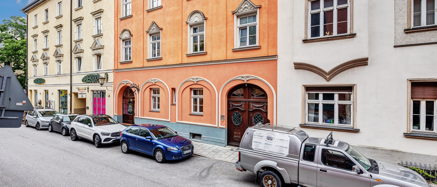 квартира München Schwabing-Nord (zw. Leopoldstraße & Englischen Garten) 04 вид из окна 6300